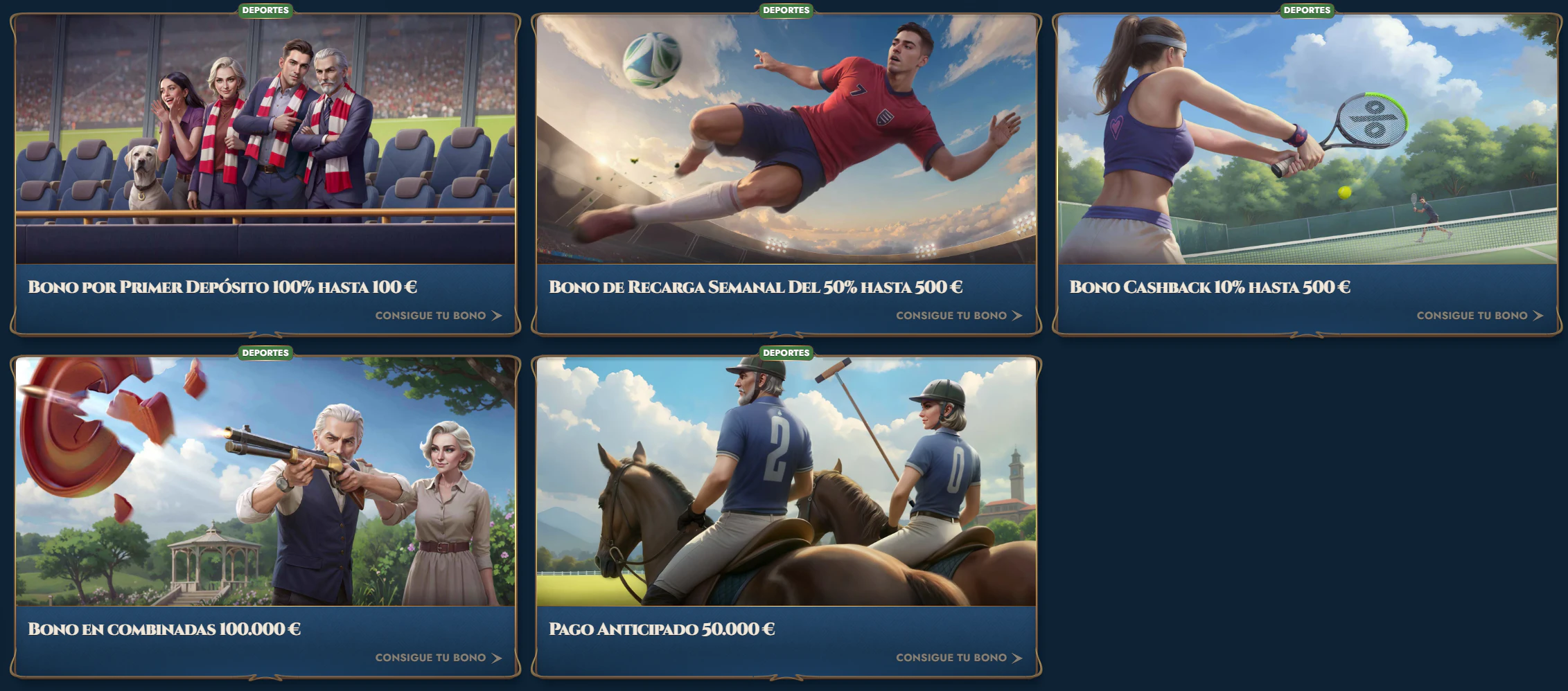 RichRoyal Casino promociones y bonos deportivos
